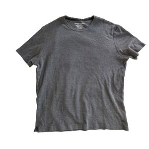 Banana Republic Luxe Touch Tee Mens Short Sleeve Crewneck XL Gray T-Shirt Basics